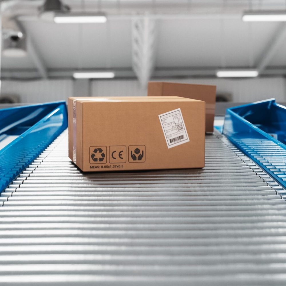 Autonomous,Conveyor,Belt,Sorting,Mechanism,With,Artificial,Intelligence,Capabilities,Handling,